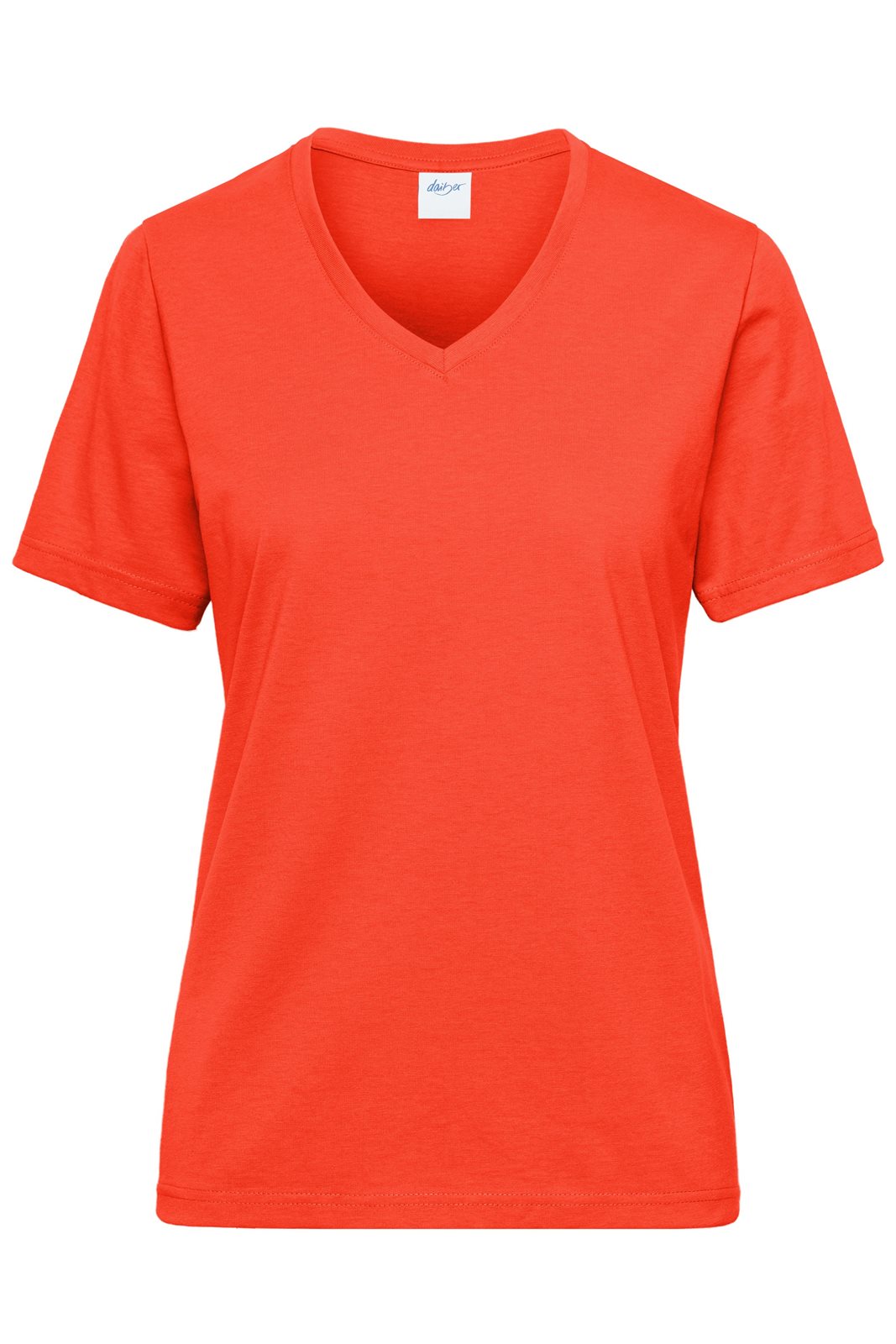 T-Shirt Damen Orange – Ladies' ORGANIC Workwear T-Shirt OCS Blended