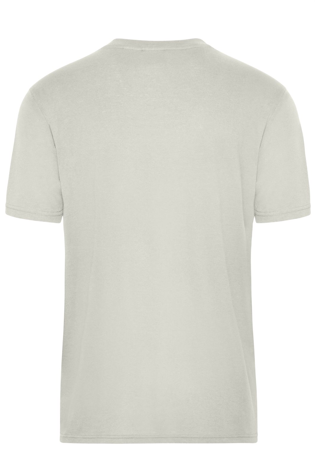 T-Shirt Herren Grau – Men's ORGANIC Workwear T-Shirt OCS Blended, Detailansicht