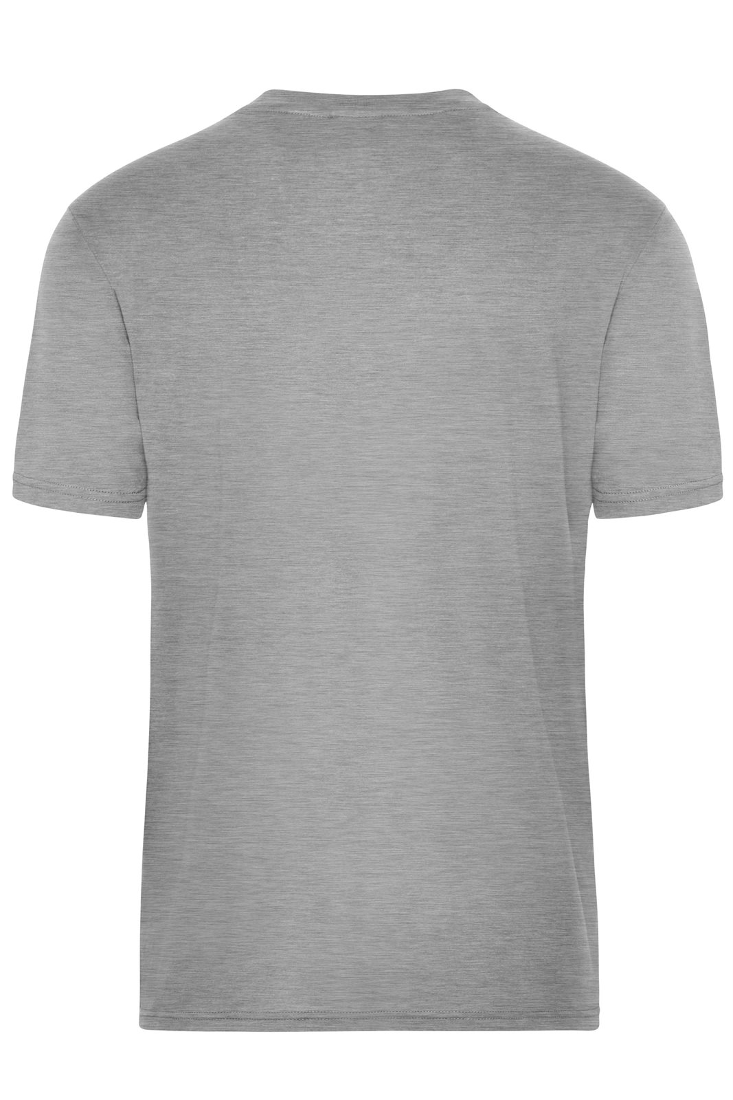 T-Shirt Herren Grau – Men's ORGANIC Workwear T-Shirt OCS Blended, Detailansicht