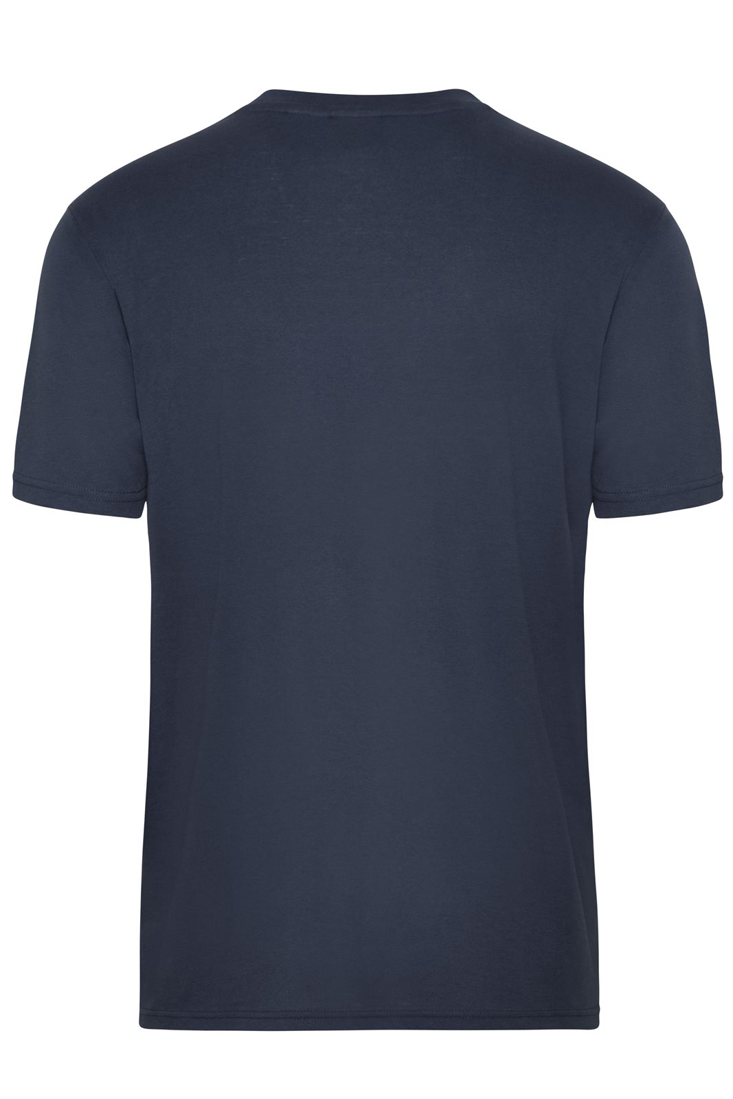 T-Shirt Herren Blau – Men's ORGANIC Workwear T-Shirt OCS Blended, Detailansicht