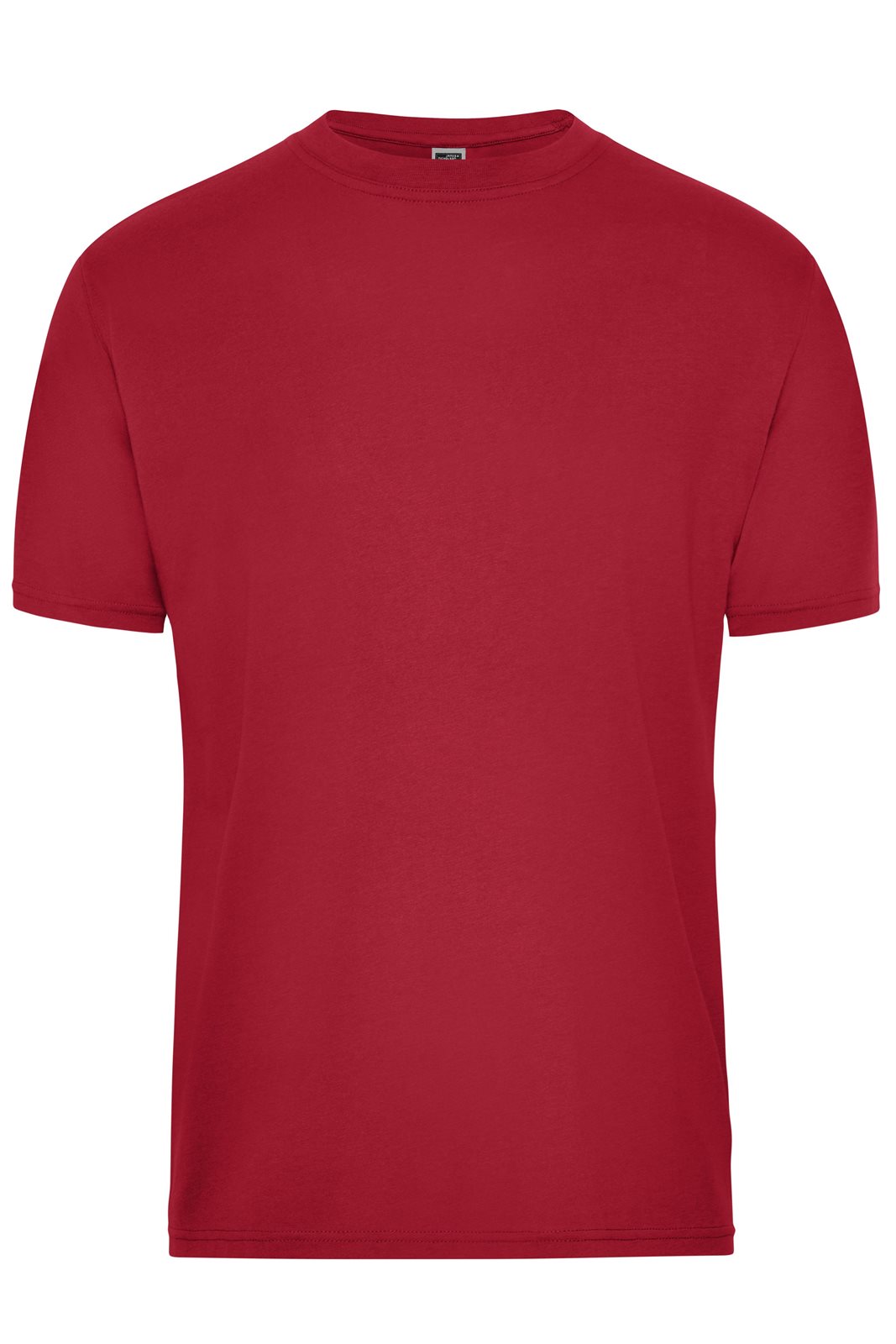 T-Shirt Herren Rot – Men's ORGANIC Workwear T-Shirt OCS Blended