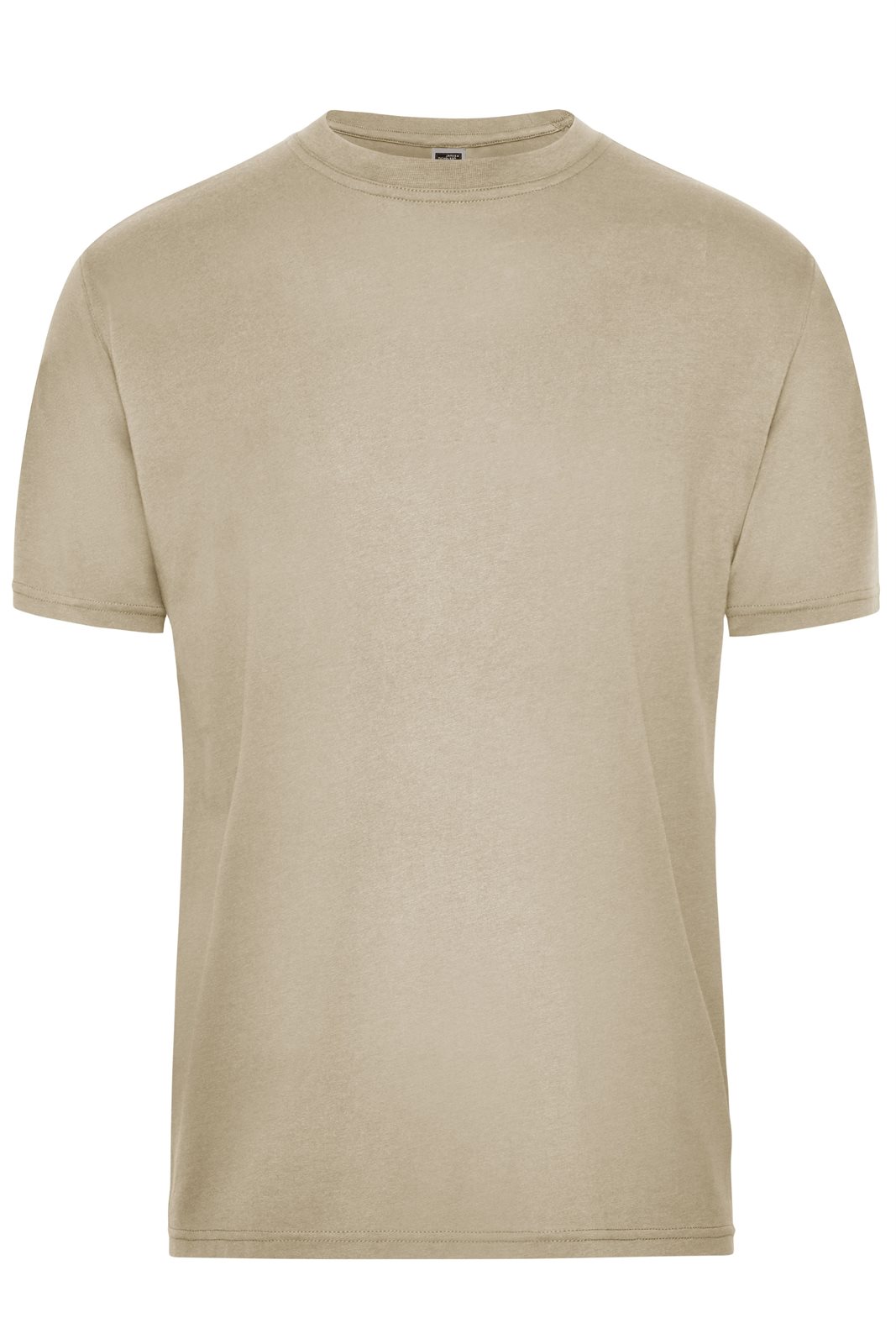 T-Shirt Herren Braun/Grau – Men's ORGANIC Workwear T-Shirt OCS Blended
