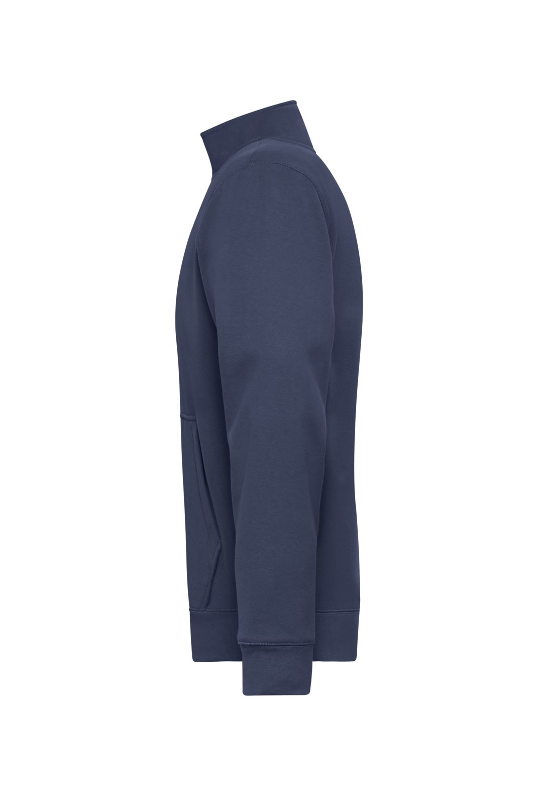 Jacke Unisex Blau – Doubleface Work Jacket - SOLID -, Detailansicht