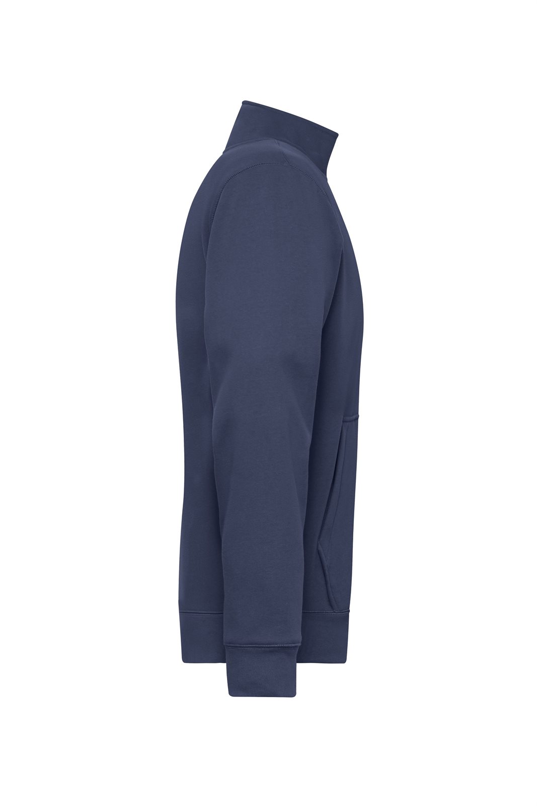 Jacke Unisex Blau – Doubleface Work Jacket - SOLID -, Detailansicht