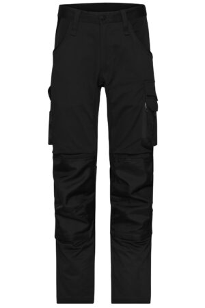 Hose Unisex Schwarz – Workwear Stretch-Pants Slim Line   GRS