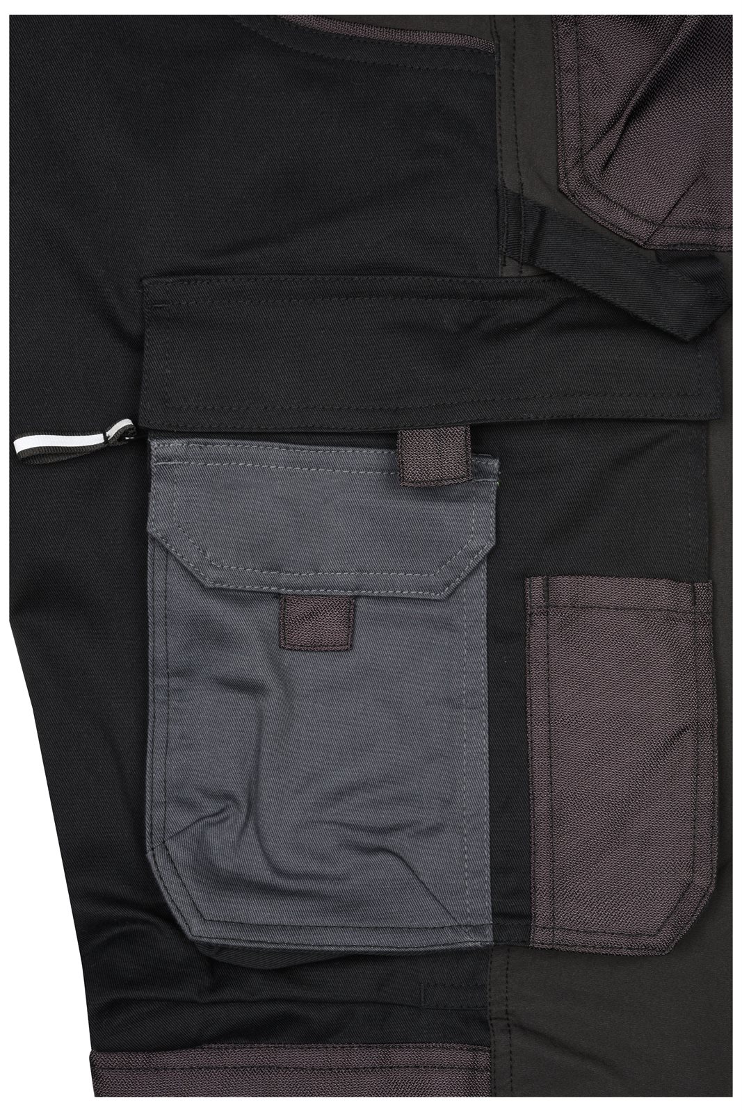 Hose Unisex – Workwear Stretch-Pants Slim Line GRS, Detailansicht