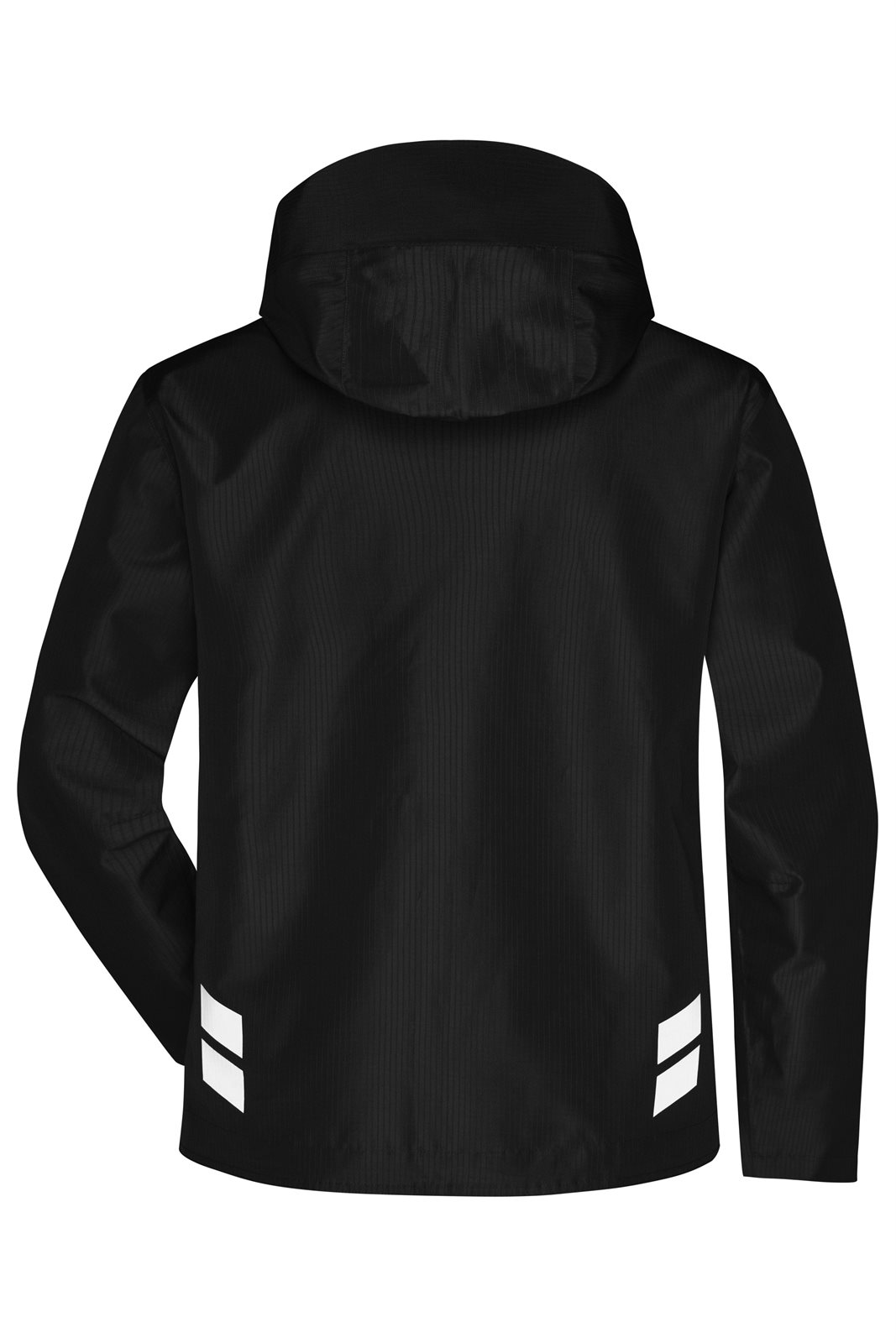 Jacke Unisex Schwarz – Hardshell Workwear Jacket GRS, Detailansicht