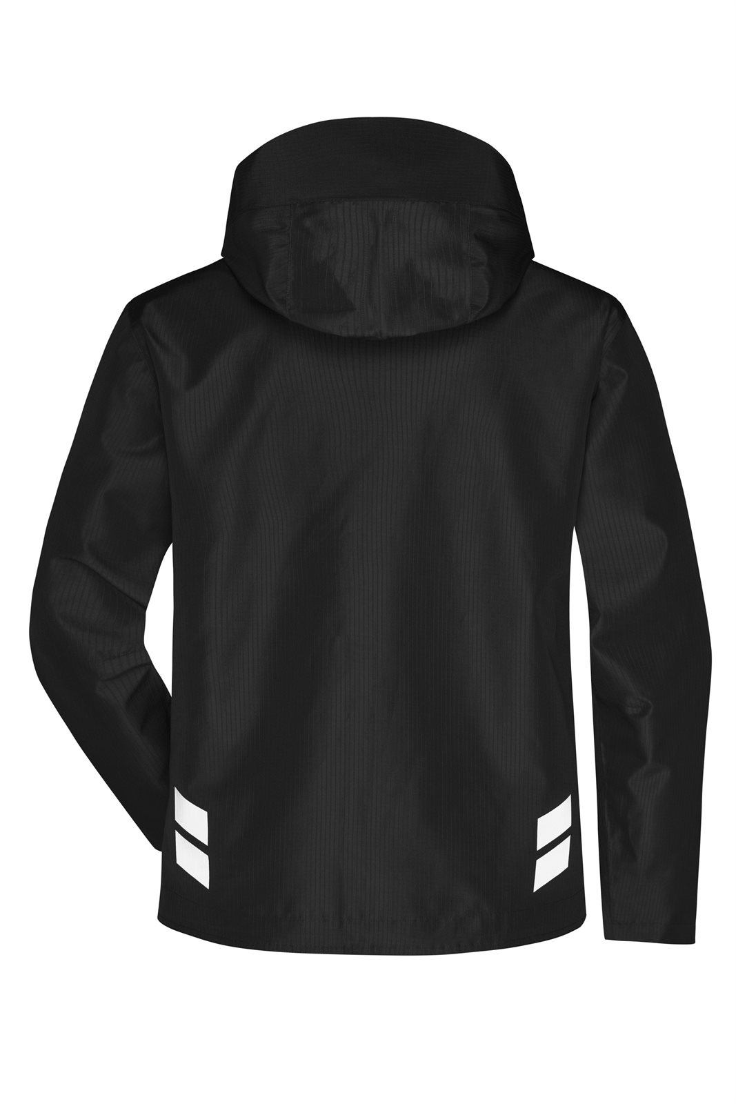 Jacke Unisex Schwarz/Grau – Hardshell Workwear Jacket GRS, Detailansicht