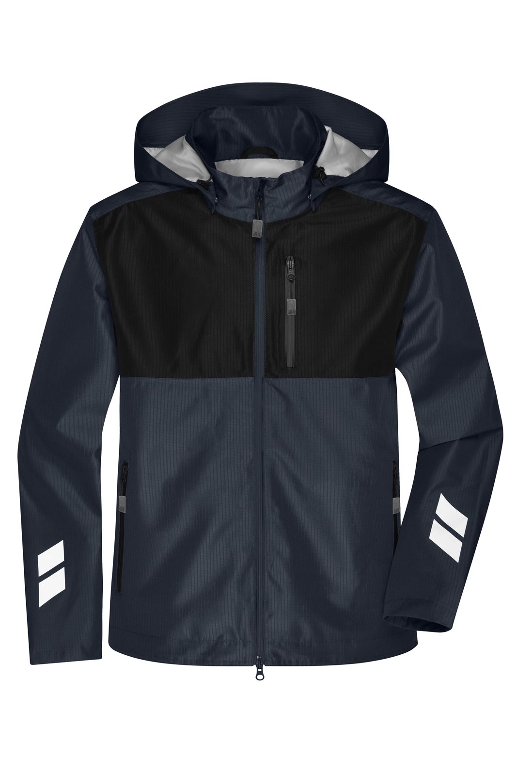 Jacke Unisex Schwarz/Grau – Hardshell Workwear Jacket GRS