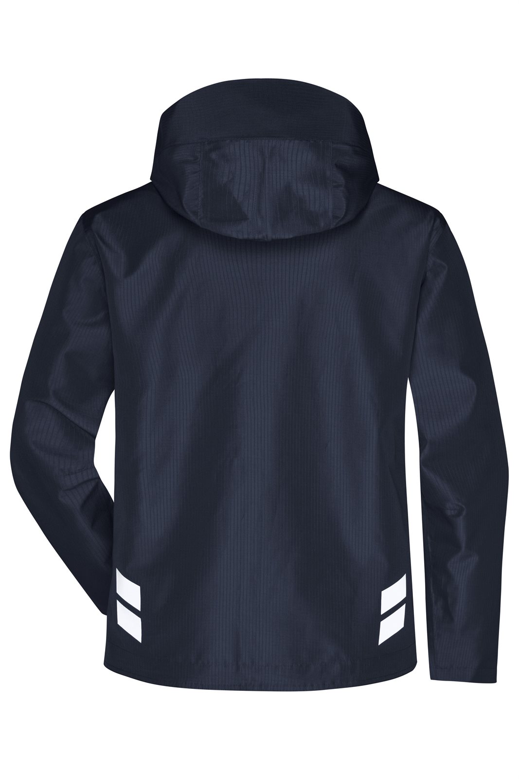 Jacke Unisex Blau/Grau – Hardshell Workwear Jacket GRS, Detailansicht