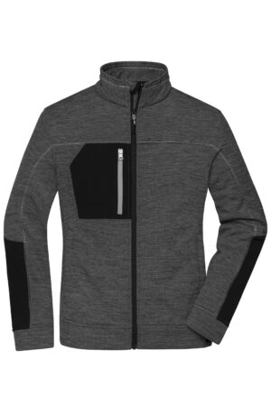 Jacke Damen Schwarz/Grau – Ladies' Structure Fleece Jacket GRS