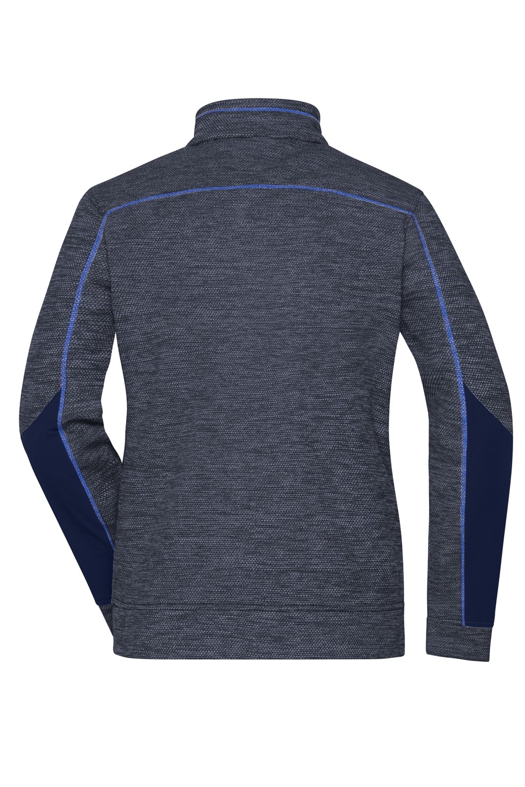 Jacke Damen Blau – Ladies' Structure Fleece Jacket GRS, Detailansicht