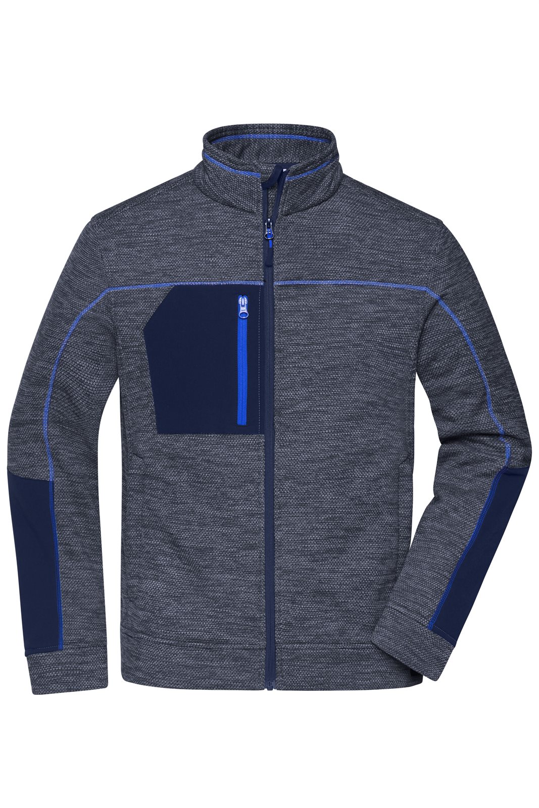 Jacke Herren Blau – Men's Structure Fleece Jacket GRS