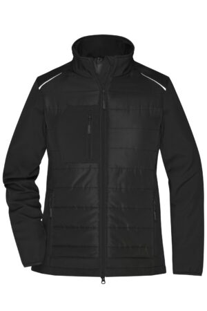 Jacke Damen Schwarz – Ladies' Hybrid Jacket   GRS