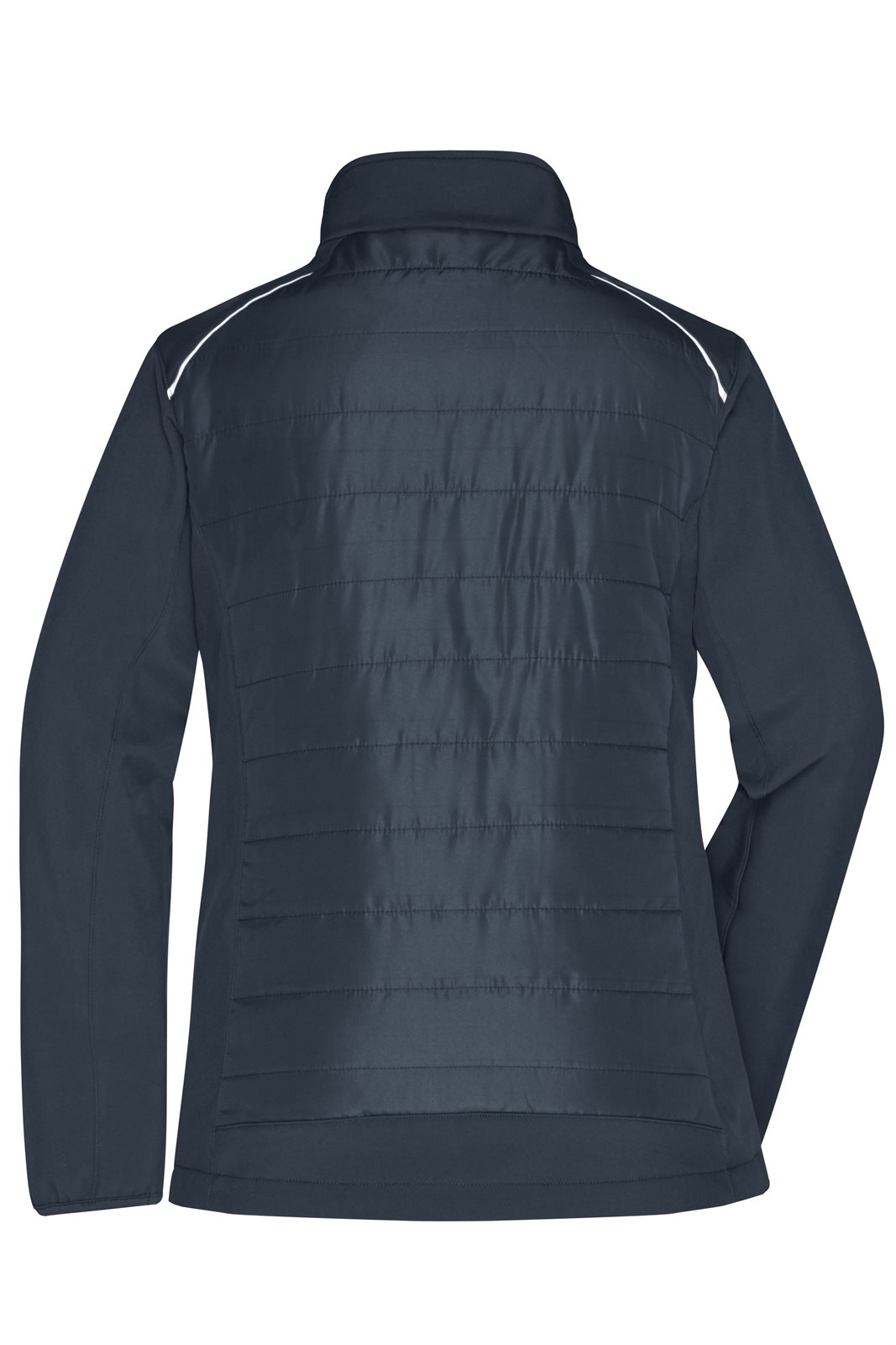 Jacke Damen Grau – Ladies' Hybrid Jacket GRS, Detailansicht