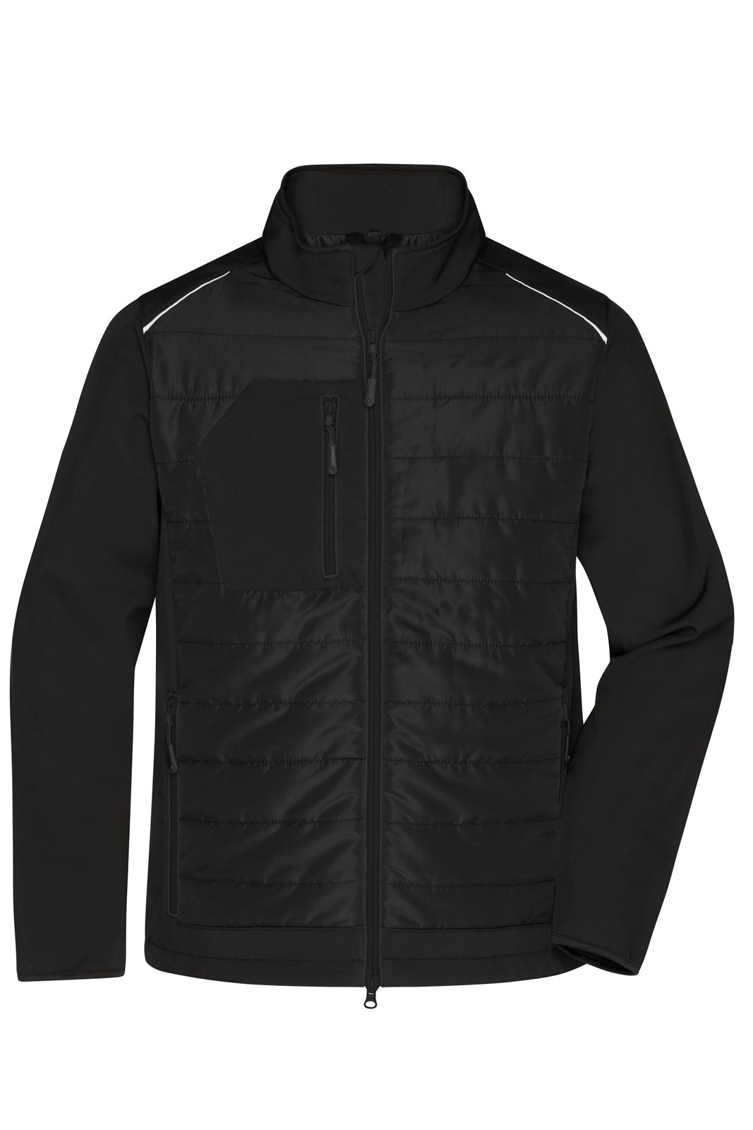 Jacke Herren Schwarz – Men's Hybrid Jacket GRS