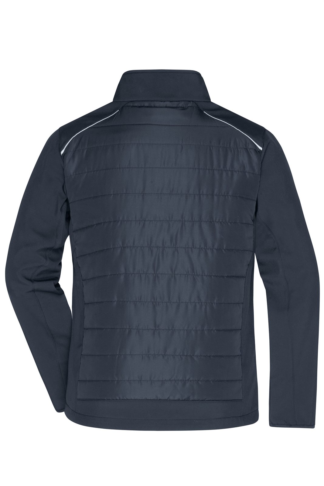 Jacke Herren Grau – Men's Hybrid Jacket GRS, Detailansicht