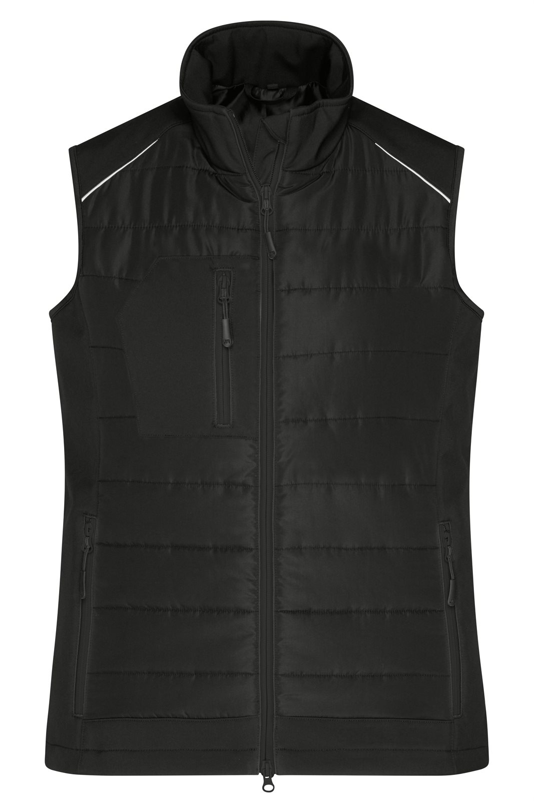 Weste Damen Schwarz – Ladies' Hybrid Vest GRS
