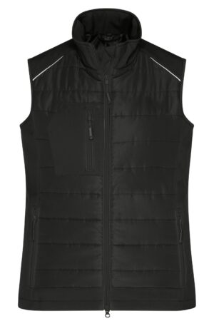 Weste Damen Schwarz – Ladies' Hybrid Vest GRS