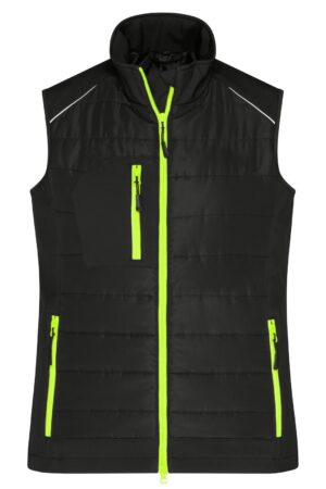 Weste Damen Schwarz – Ladies' Hybrid Vest GRS