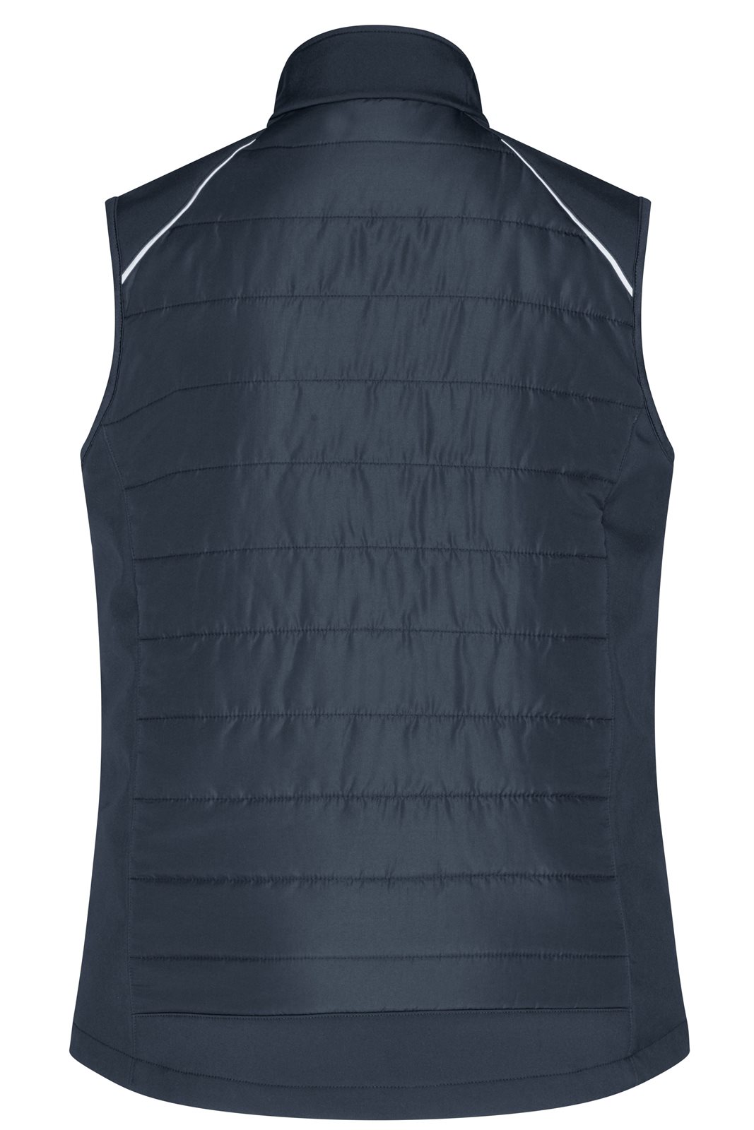 Weste Damen Grau – Ladies' Hybrid Vest GRS, Detailansicht