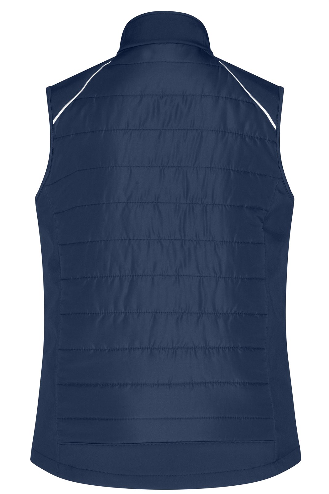 Weste Damen Blau – Ladies' Hybrid Vest GRS, Detailansicht
