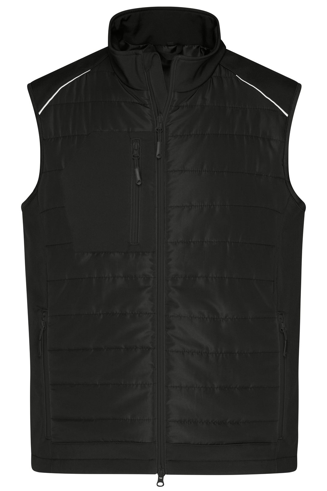 Weste Herren Schwarz – Men's Hybrid Vest GRS