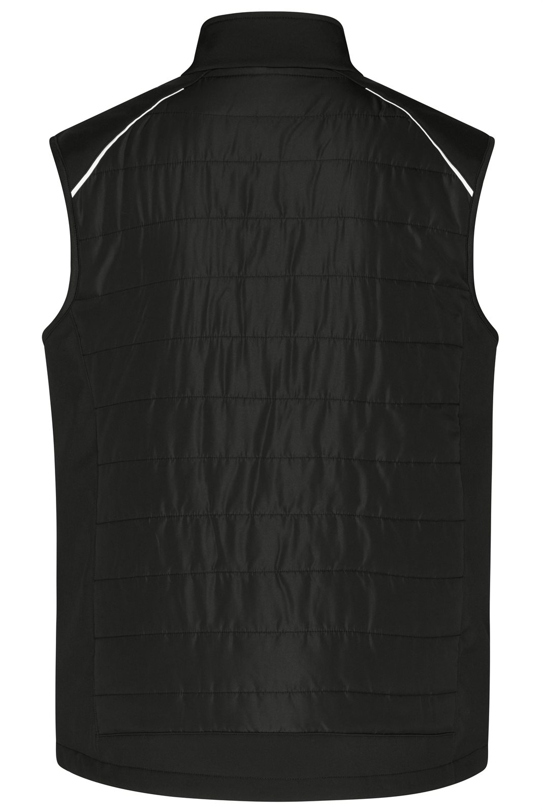 Weste Herren Schwarz – Men's Hybrid Vest GRS, Detailansicht