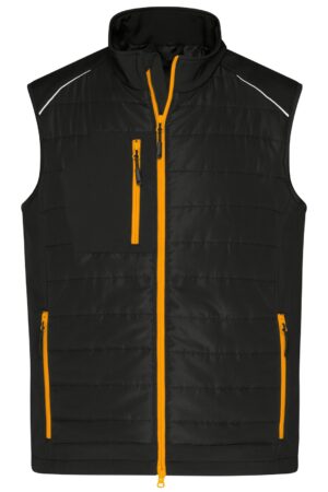 Weste Herren Schwarz – Men's Hybrid Vest GRS