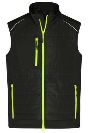 Weste Herren Schwarz – Men's Hybrid Vest GRS