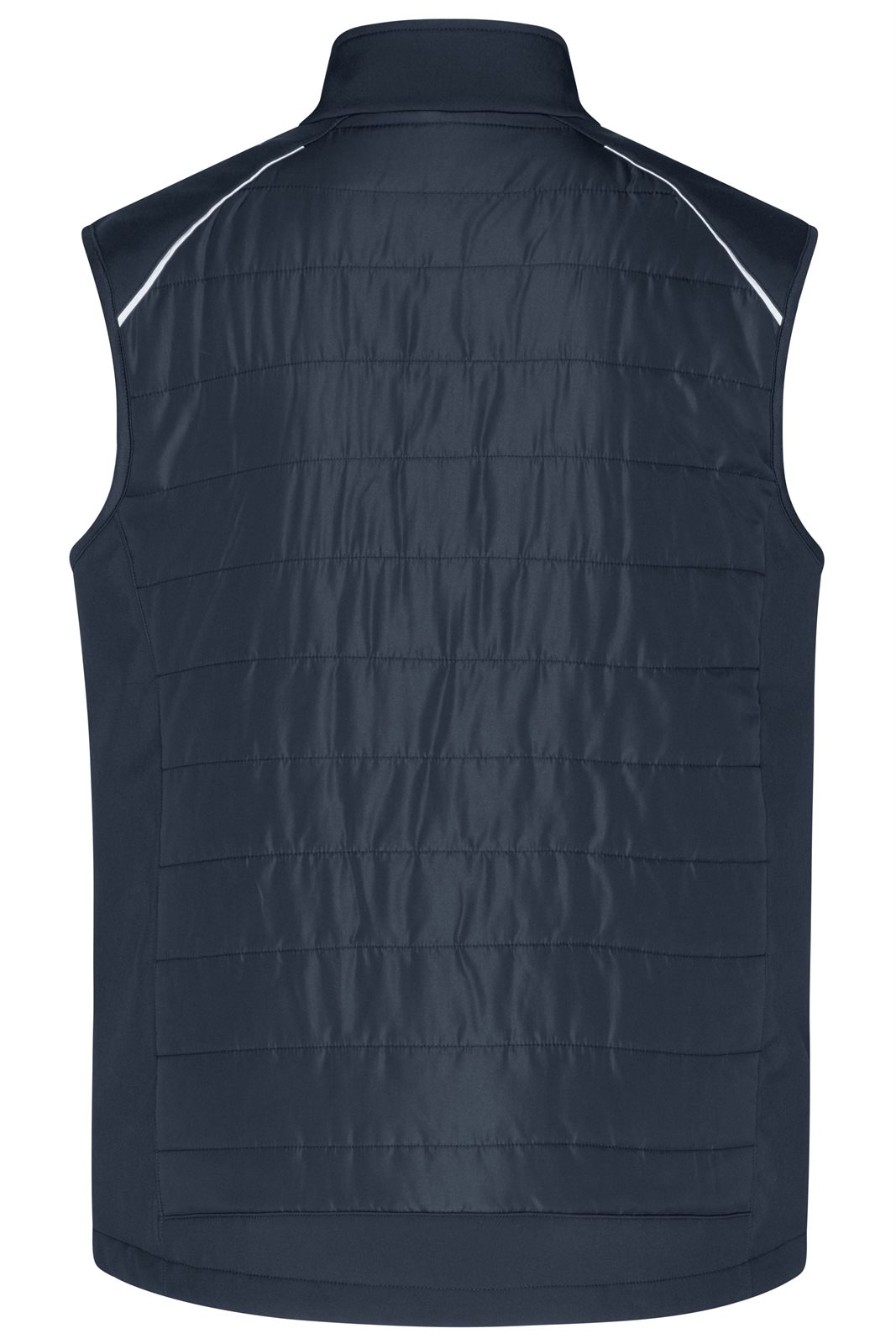 Weste Herren Grau – Men's Hybrid Vest GRS, Detailansicht