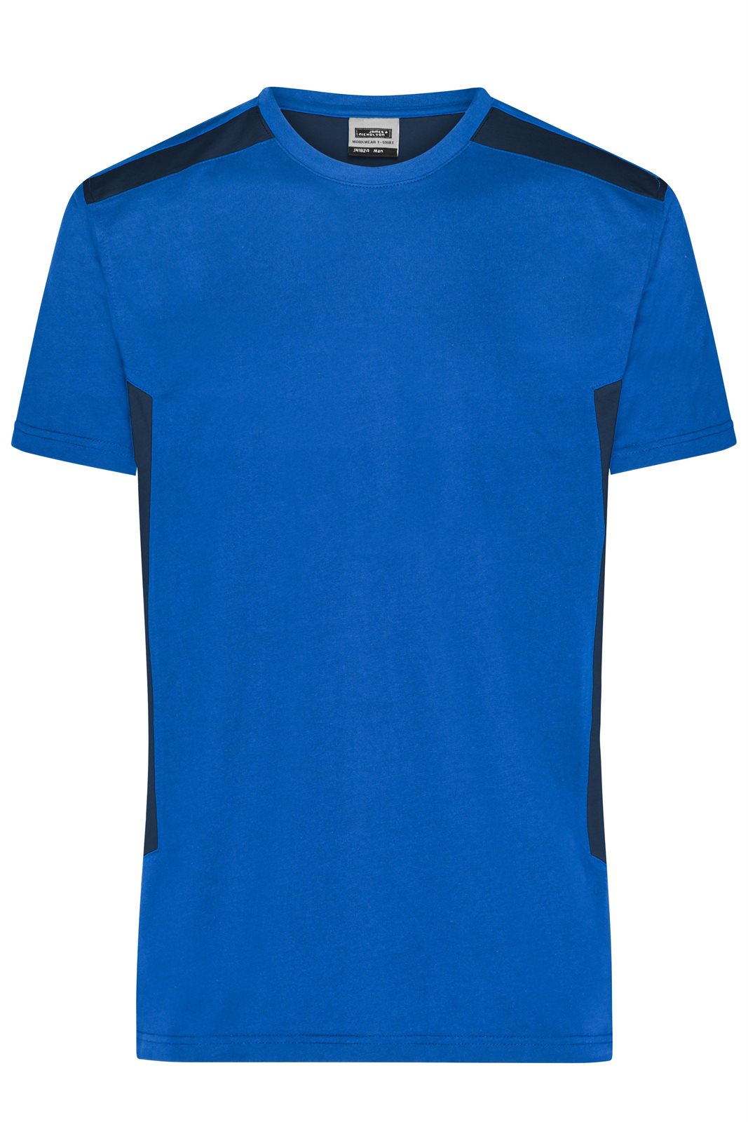 T-Shirt Herren Blau – Men's Workwear T-Shirt - STRONG - GRS & OCS Blended