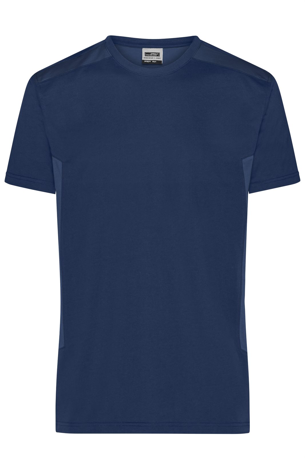 T-Shirt Herren Blau – Men's Workwear T-Shirt - STRONG - GRS & OCS Blended