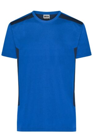 T-Shirt Herren Schwarz/Grau – Men's Workwear T-Shirt - STRONG - GRS & OCS Blended