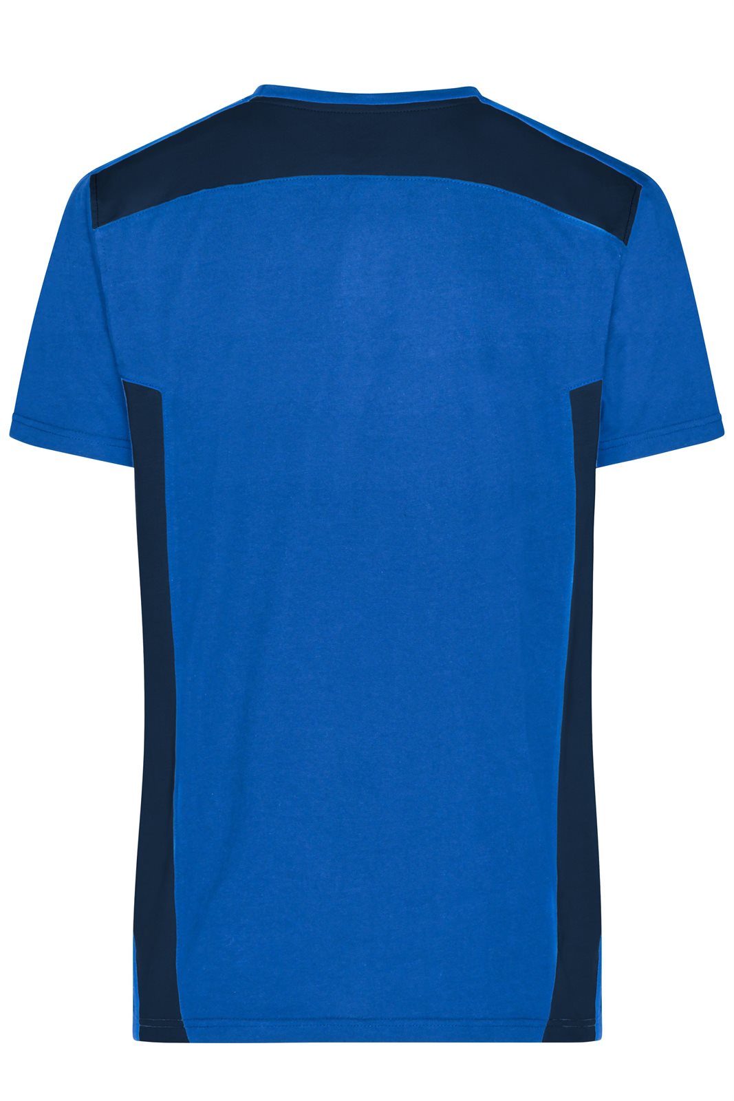 T-Shirt Herren Blau – Men's Workwear T-Shirt - STRONG - GRS & OCS Blended, Detailansicht