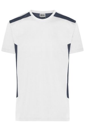 T-Shirt Herren Schwarz/Grau – Men's Workwear T-Shirt - STRONG - GRS & OCS Blended
