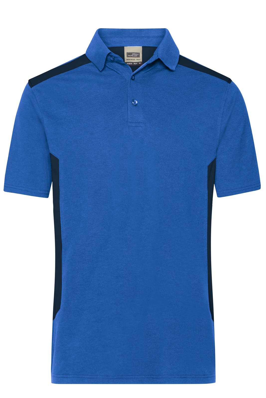Poloshirt Herren Blau – Men's Workwear Polo - STRONG - GRS & OCS Blended