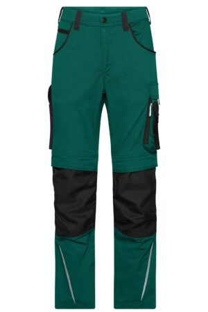 Hose Unisex Schwarz/Grau – Workwear Pants Slim Line - STRONG - GRS