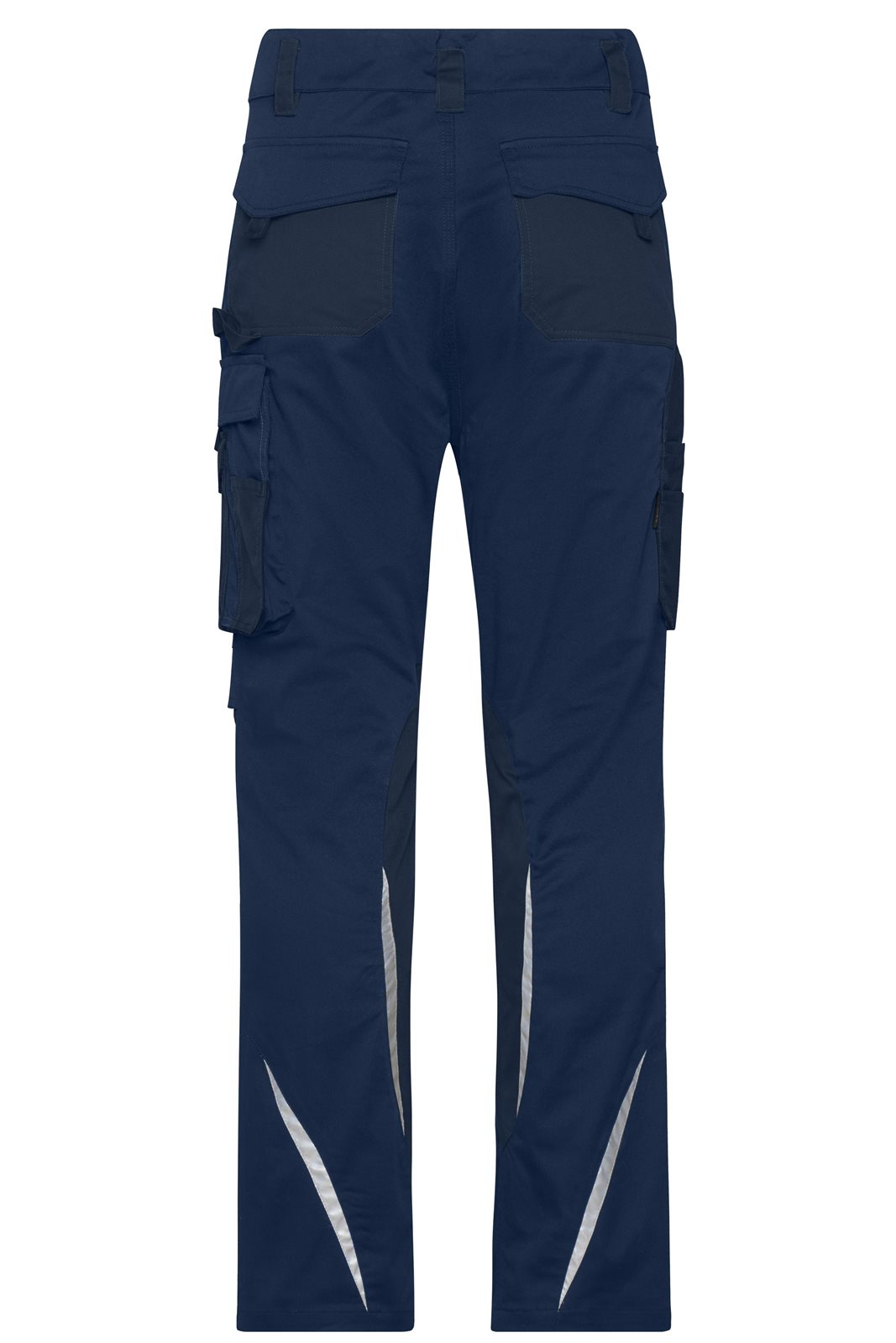 Hose Unisex Blau – Workwear Pants Slim Line - STRONG - GRS, Detailansicht