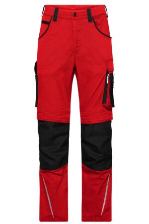 Hose Unisex Schwarz/Grau – Workwear Pants Slim Line - STRONG - GRS