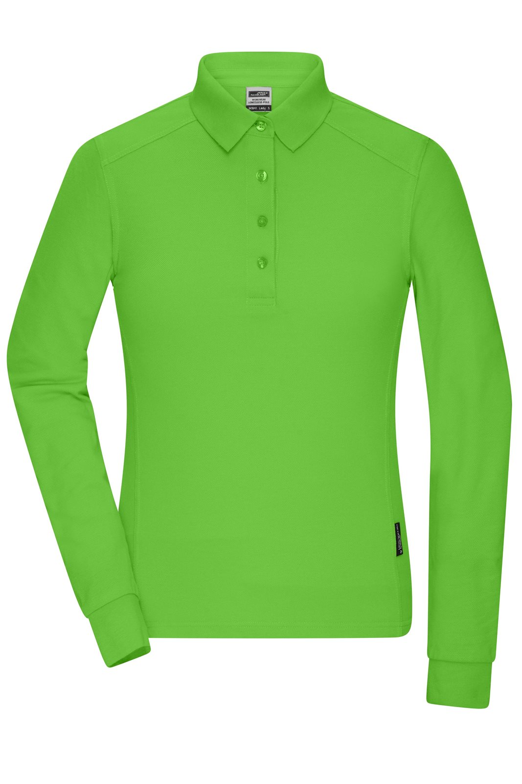 Poloshirt Damen Grün – Ladies' Workwear-Long-Sleeved Polo OCS Blended