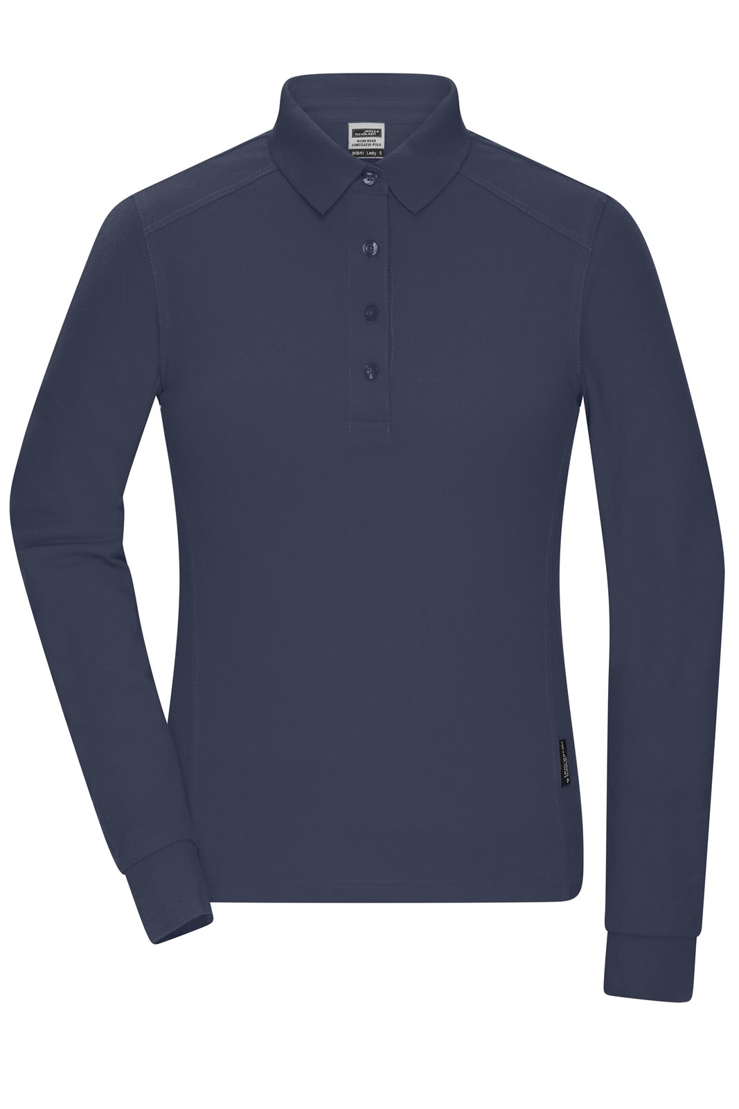 Poloshirt Damen Blau – Ladies' Workwear-Long-Sleeved Polo OCS Blended