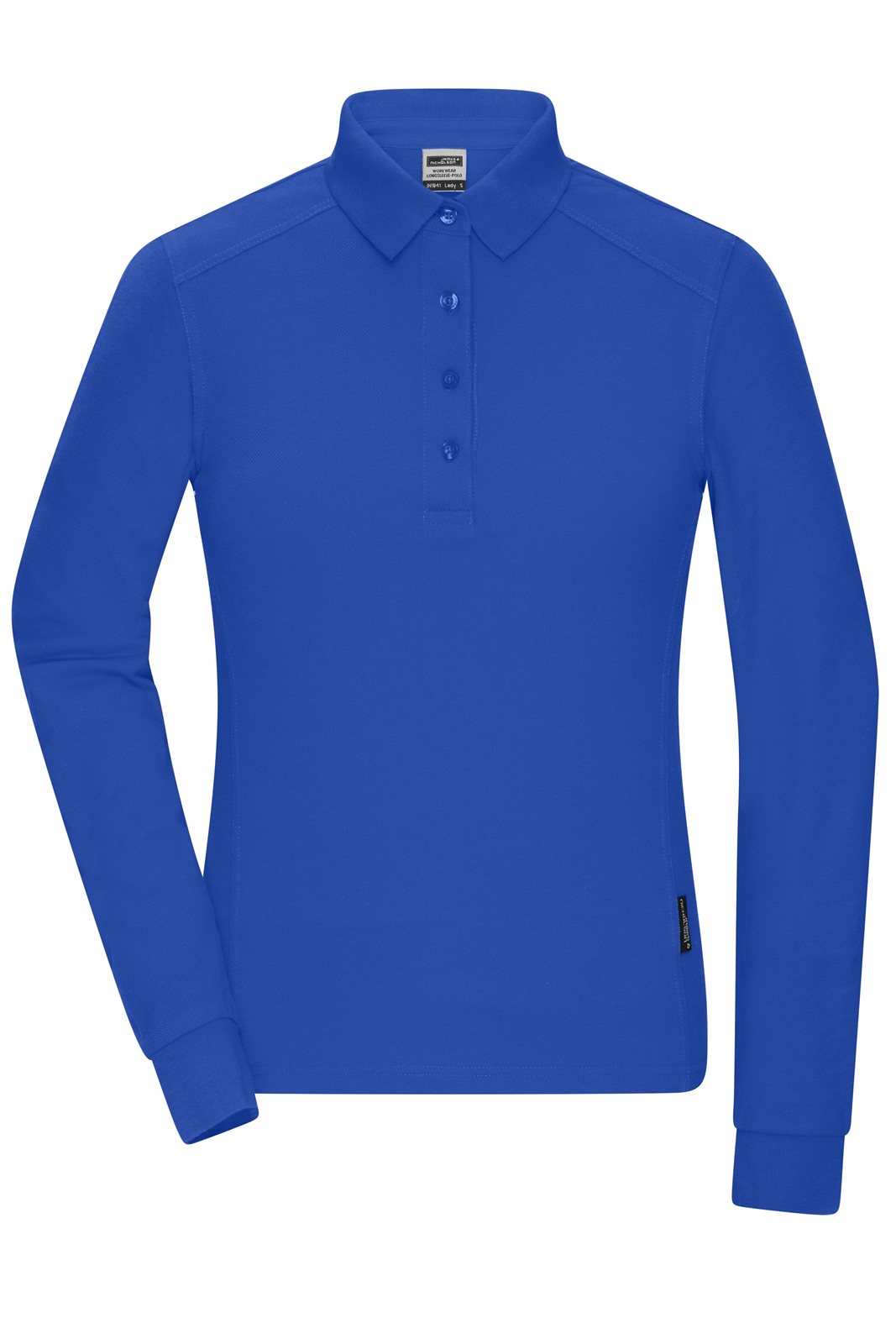 Poloshirt Damen Blau – Ladies' Workwear-Long-Sleeved Polo OCS Blended