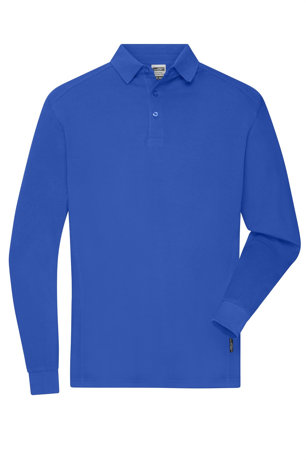 Poloshirt Herren Blau – Men's Workwear-Long-Sleeved Polo OCS Blended
