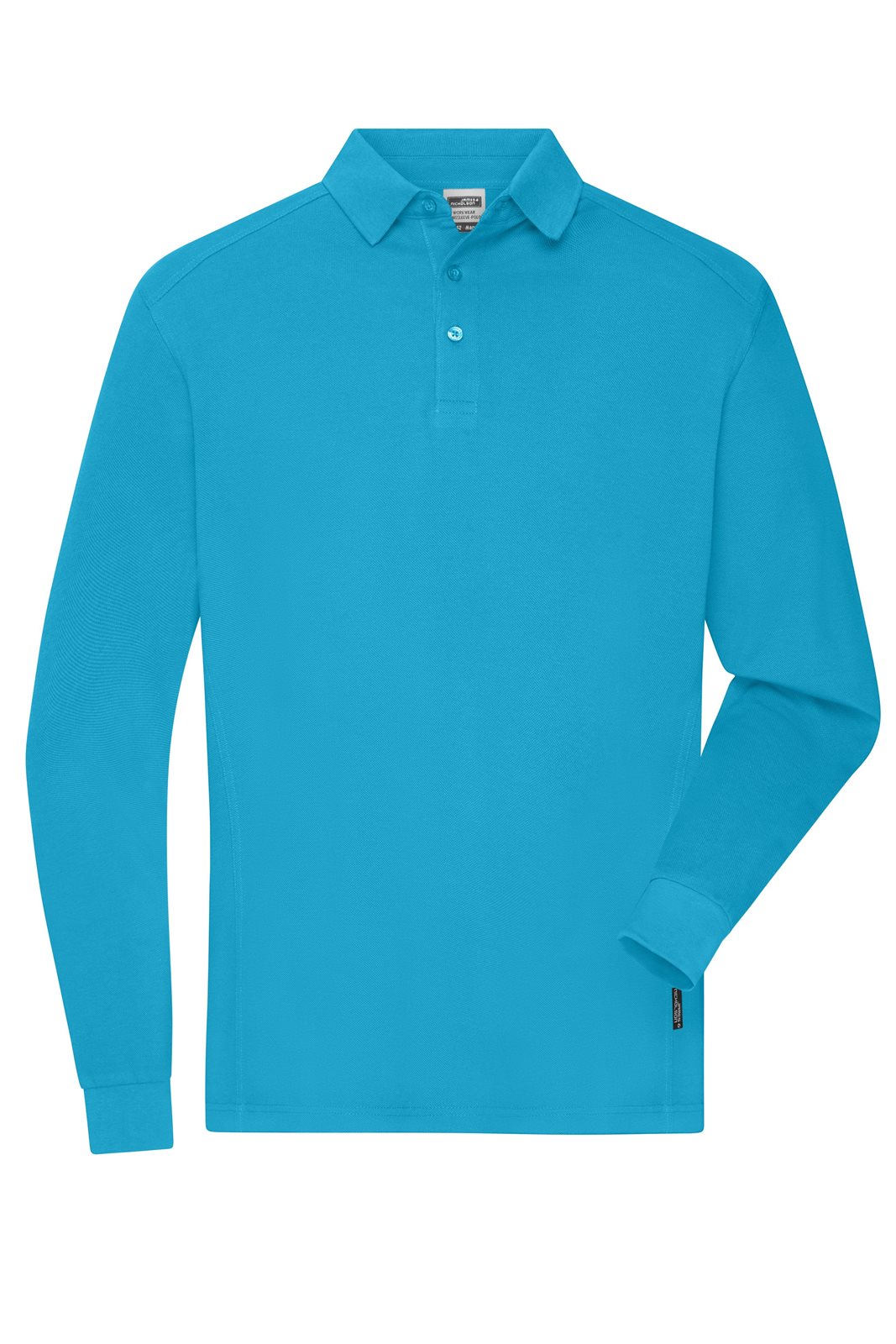 Poloshirt Herren Blau – Men's Workwear-Long-Sleeved Polo OCS Blended