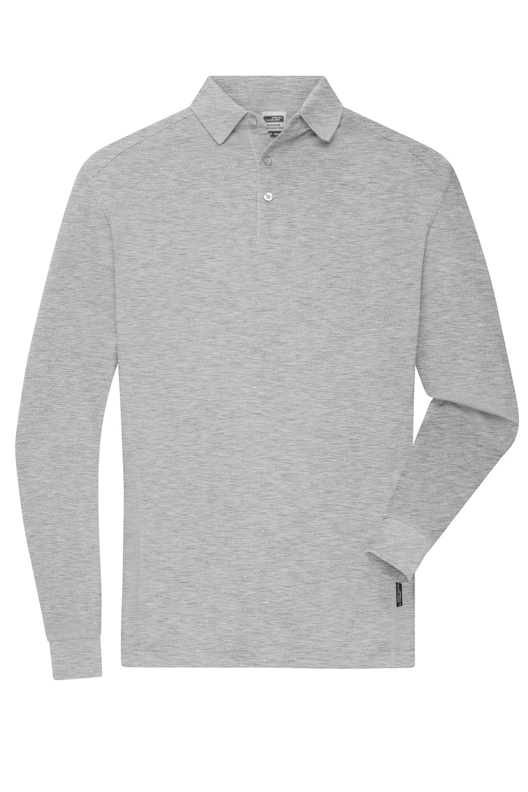 Poloshirt Herren Grau – Men's Workwear-Long-Sleeved Polo OCS Blended