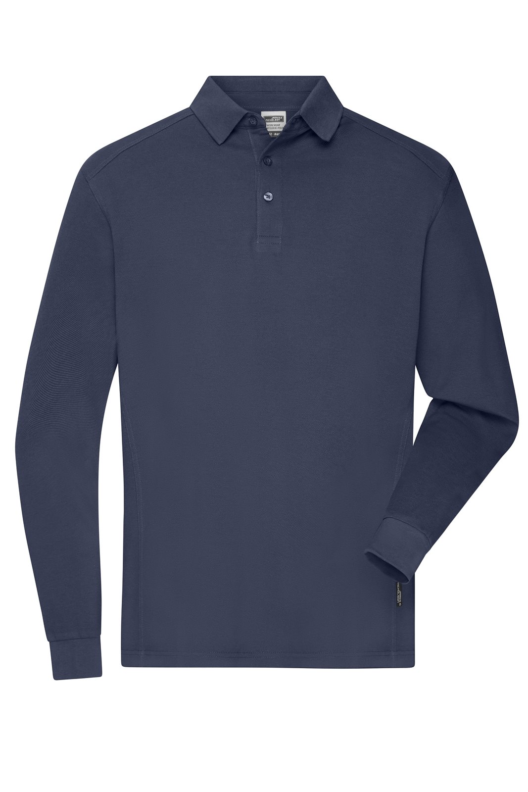 Poloshirt Herren Blau – Men's Workwear-Long-Sleeved Polo OCS Blended