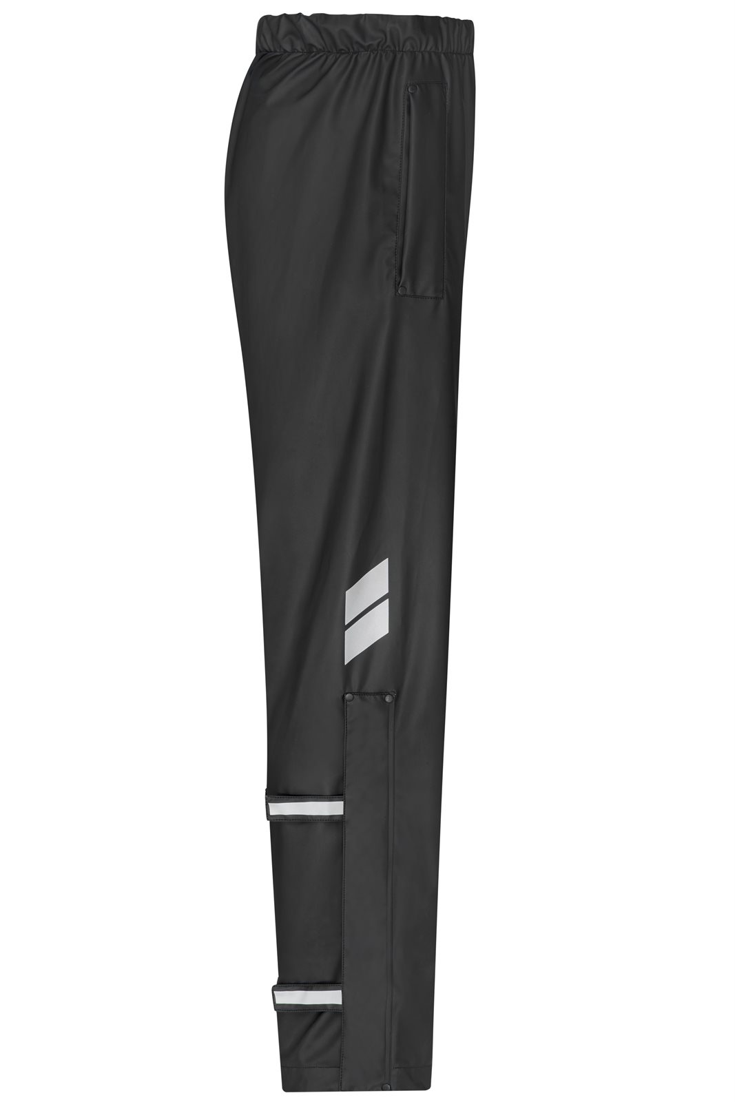 Hose Unisex Schwarz – Worker Rain-Pants, Detailansicht