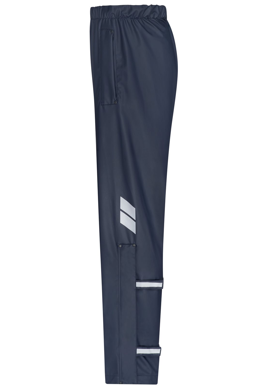 Hose Unisex Blau – Worker Rain-Pants, Detailansicht