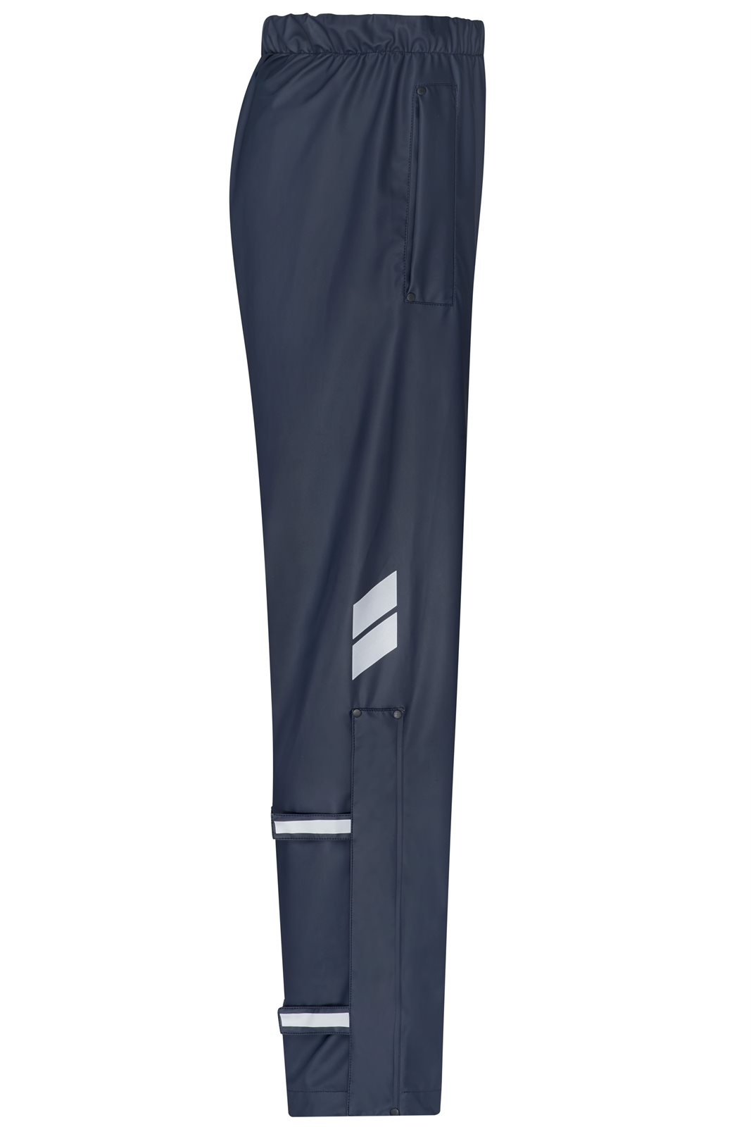 Hose Unisex Blau – Worker Rain-Pants, Detailansicht